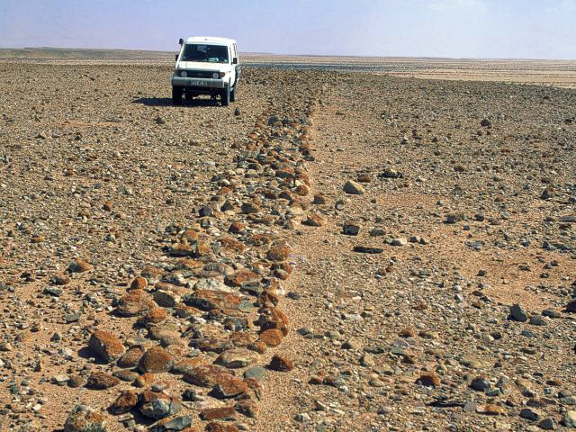 Vue d'une antenne au départ du sommet d'un MA.
