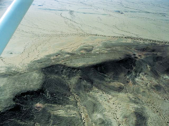 MA peu incurvé à l'extrémité d'une gara.